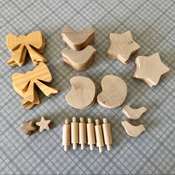 Other - 🔥FINAL PRICE🔥Unfinished Wood Craft Lot